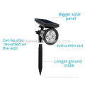 Waterproof Solar Spotlight Landscape Lighting Powerful 4 Led Wireless Solar Light